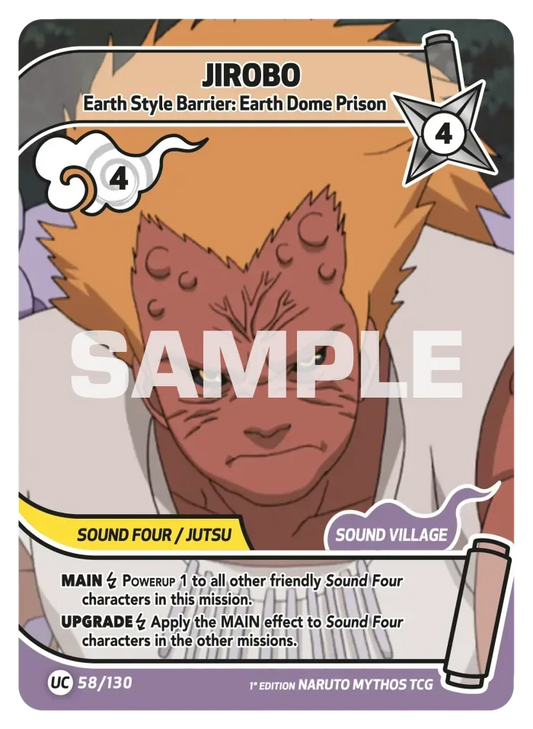 Jirobo - Earth Style Barrier: Earth Dome Prison 58/130