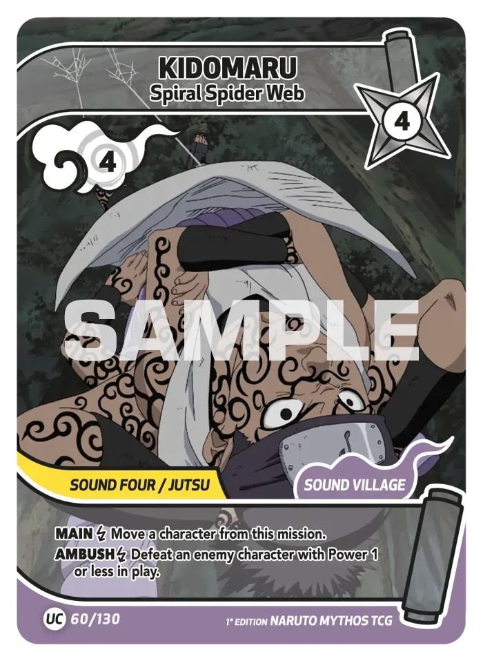 Kidomaru - Spiral Spider Web 60/130