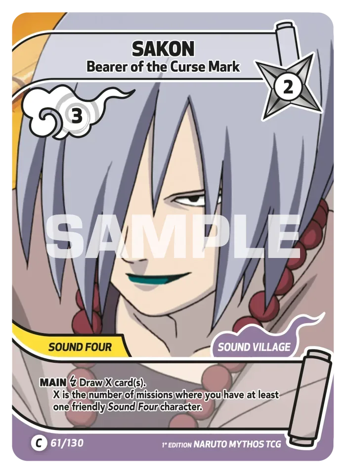Sakon - Bearer of the Curse Mark 61/130