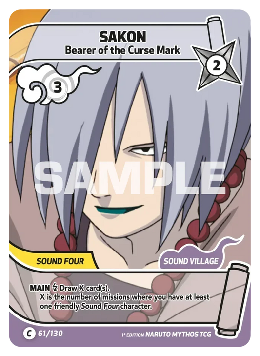 Sakon - Bearer of the Curse Mark 61/130