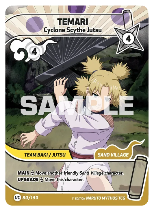 Temari - Cyclone Scythe Jutsu 80/130