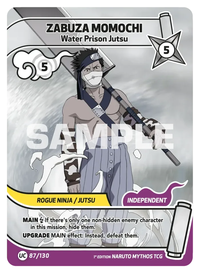 Zabuza Momochi - Water Prison Jutsu 87/130