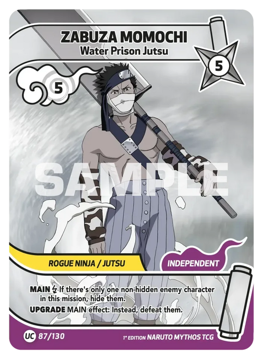 Zabuza Momochi - Water Prison Jutsu 87/130