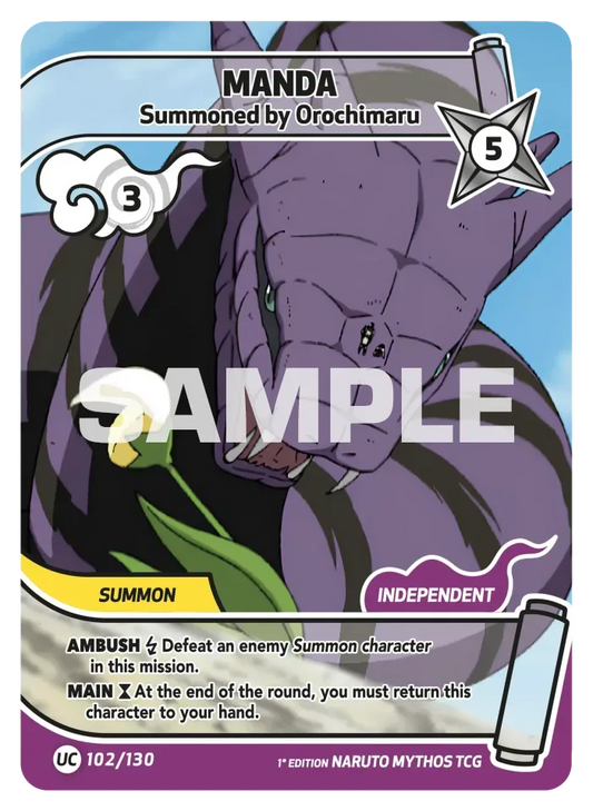 Manda - Summoned by Orochimaru 102/130