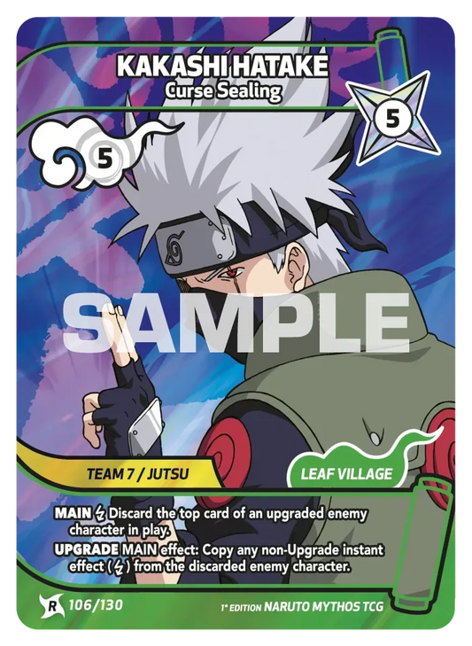 Kakashi Hatake - Curse Sealing 106/130
