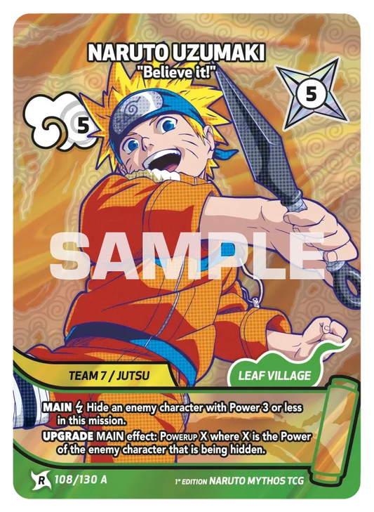 Naruto Uzumaki - "Believe it!" 108/130 A