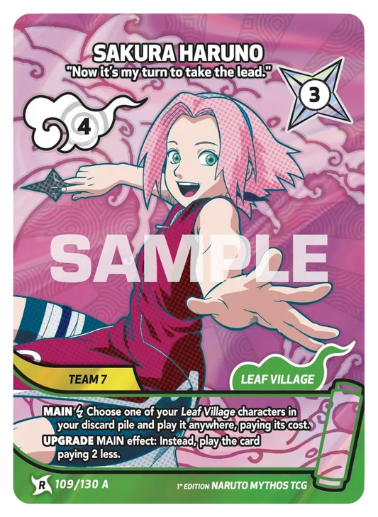 Sakura Haruno - "Now it’s my turn to take the lead." 109/130 A
