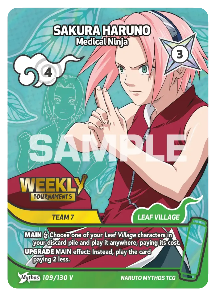 Sakura Haruno - Medical Ninja 109/130 V Promo