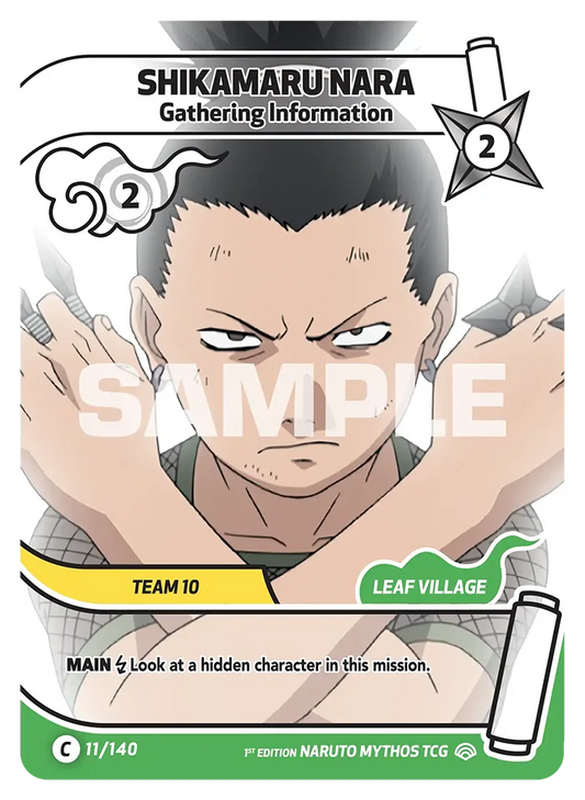 Shikamaru Nara - Gathering Information 11/140