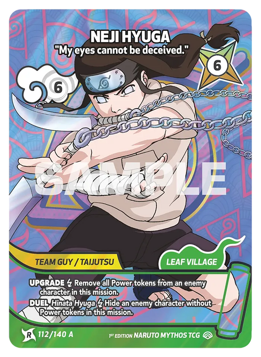 Neji Hyuga - "My eyes cannot be deceived." 112/140a