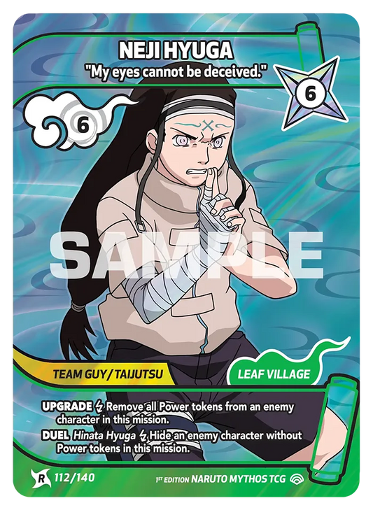 Neji Hyuga - "My eyes cannot be deceived." 112/140