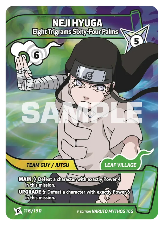Neji Hyuga - Eight Trigrams Sixty-Four Palms 116/130