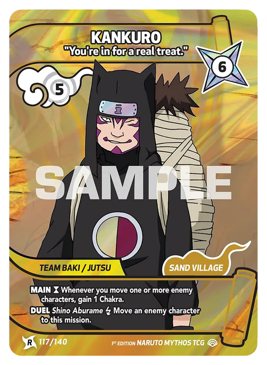 Kankuro - "You're in for a real treat." 117/140