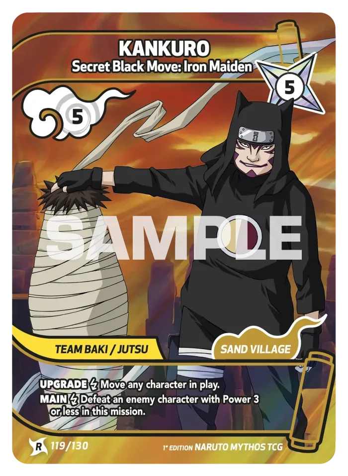 Kankuro - Secret Black Move: Iron Maiden 119/130