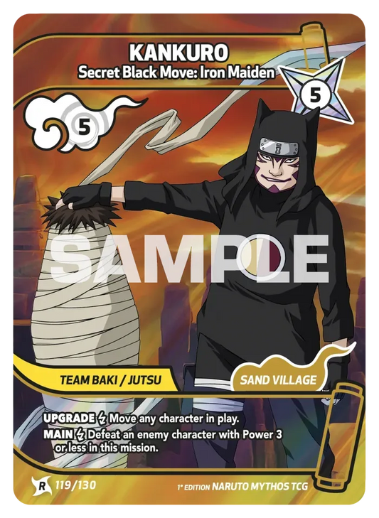 Kankuro - Secret Black Move: Iron Maiden 119/130