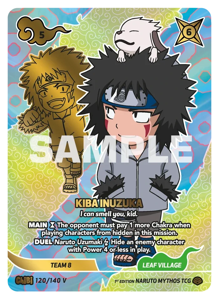 Kiba Inuzuka - "I can smell you, kid." Chibi 120/140 V