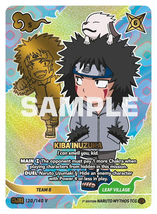 Kiba Inuzuka - "I can smell you, kid." Chibi 120/140 V