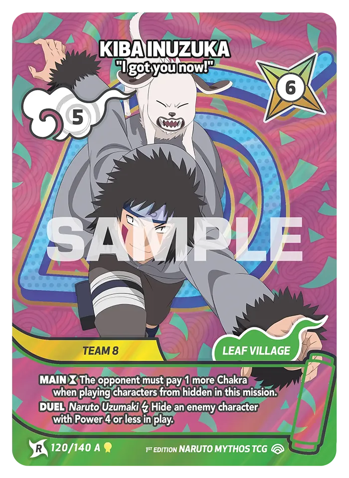 Kiba Inuzuka - "I got you now!" 120/140a