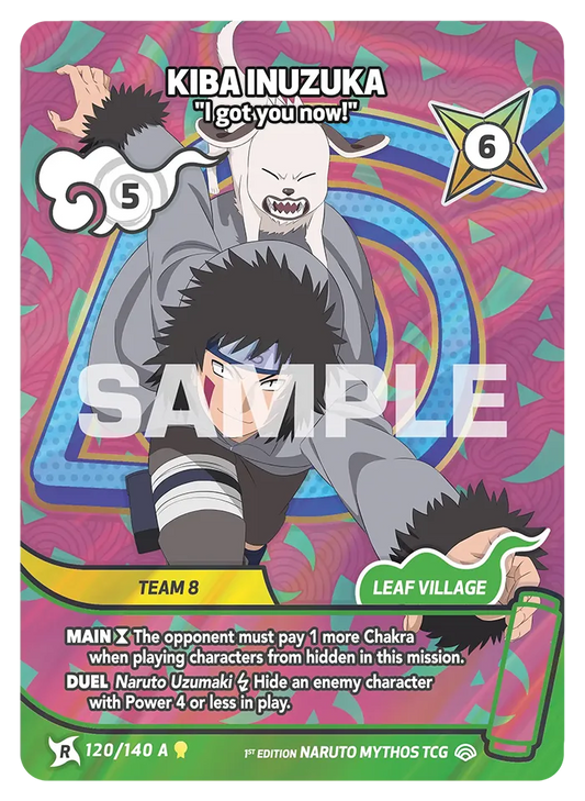Kiba Inuzuka - "I got you now!" 120/140a