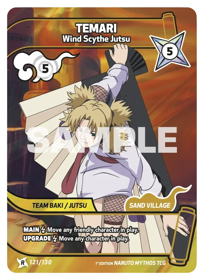 Temari - Wind Scythe Jutsu 121/130