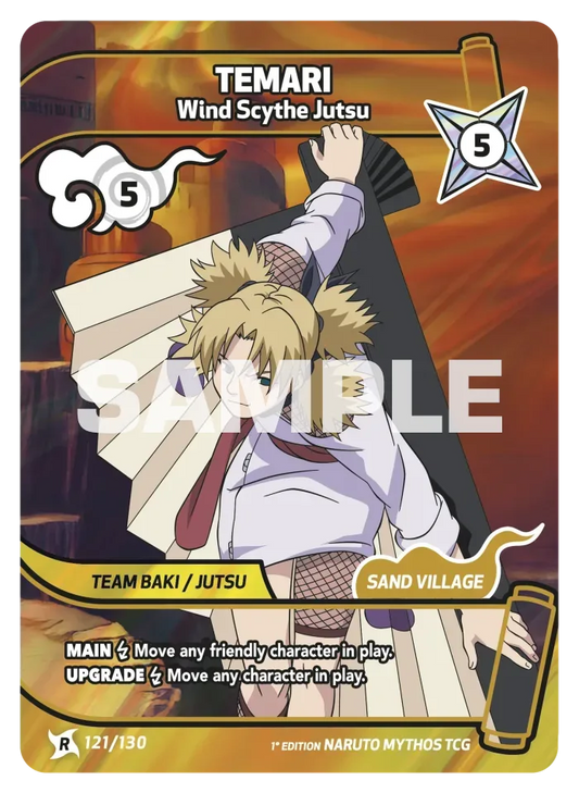Temari - Wind Scythe Jutsu 121/130