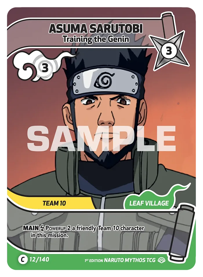 Asuma Sarutobi - Training the Genin 12/140