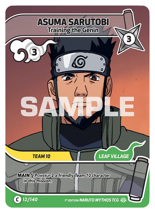 Asuma Sarutobi - Training the Genin 12/140