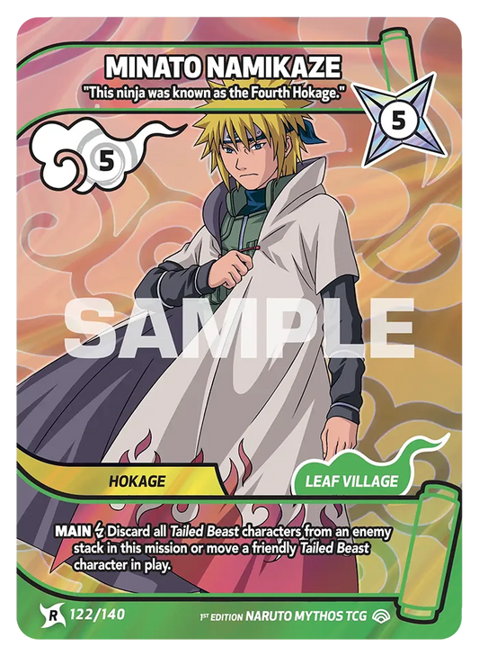 Minato Namikaze - "This ninja was known as the Fourth Hokage." 122/140