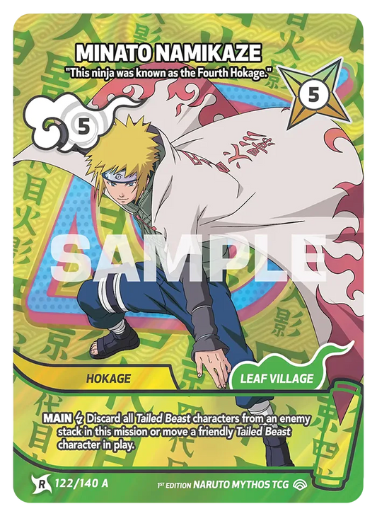 Minato Namikaze - "This ninja was known as the Fourth Hokage." 122/140a