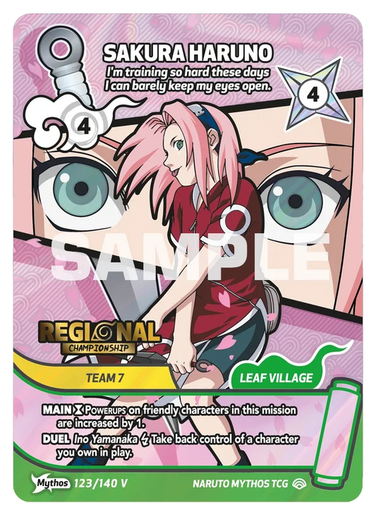 Sakura Haruno - Regional Promo 123/140 V