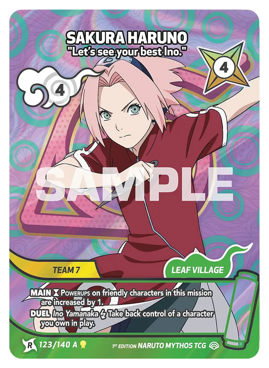 Sakura Haruno - "Let's see your best Ino." 123/140a