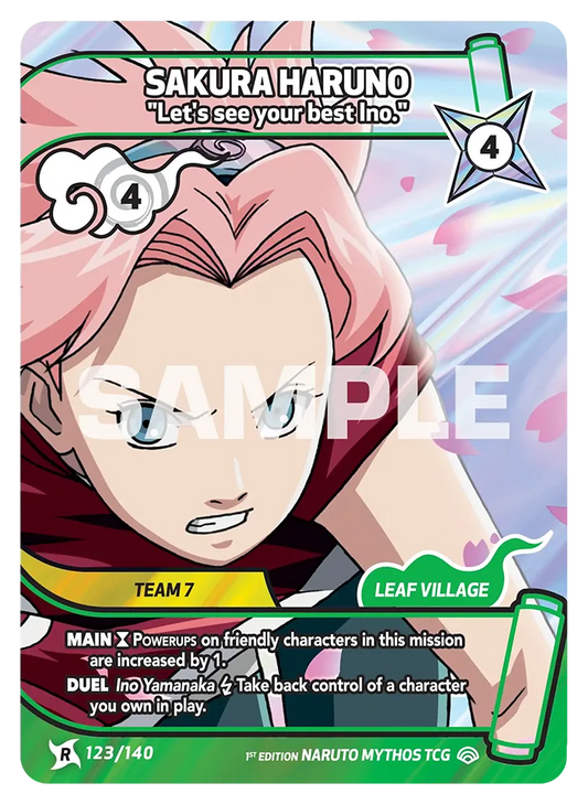 Sakura Haruno - "Let's see your best Ino." 123/140