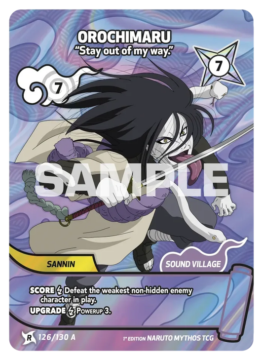 Orochimaru - "Stay out of my way." 126/130 A