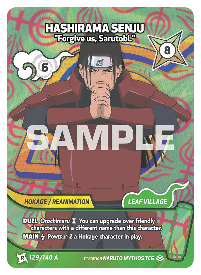Hashirama Senju - "Forgive us, Sarutobi." 129/140a