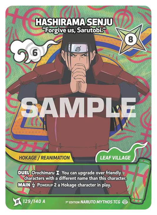 Hashirama Senju - "Forgive us, Sarutobi." 129/140a