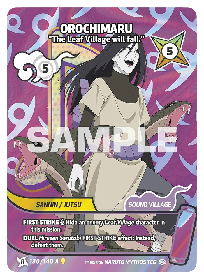 Orochimaru - "The Leaf Village will fall." 130/140a