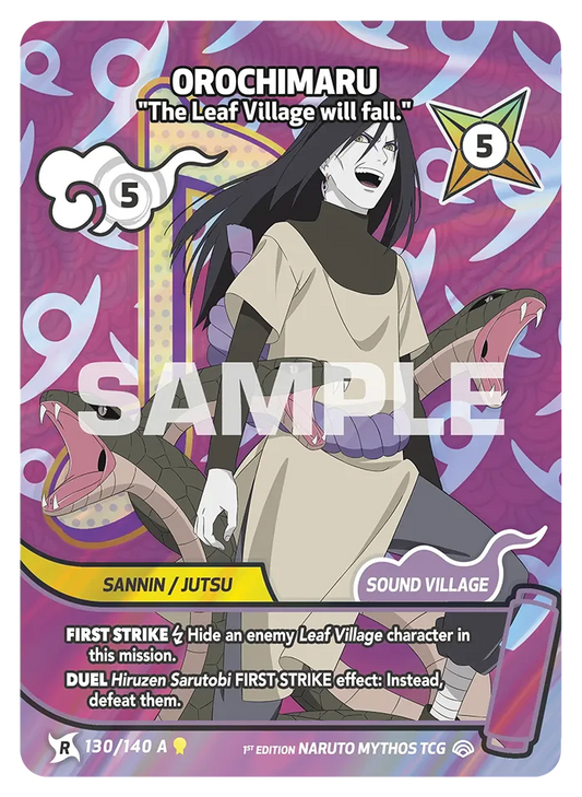 Orochimaru - "The Leaf Village will fall." 130/140a