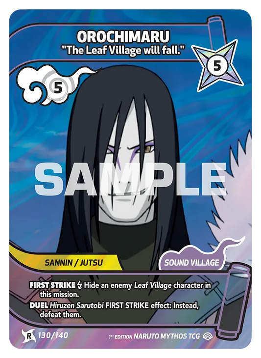 Orochimaru - "The Leaf Village will fall." 130/140