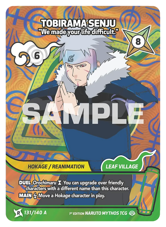 Tobirama Senju - "We made your life difficult." 131/140 A