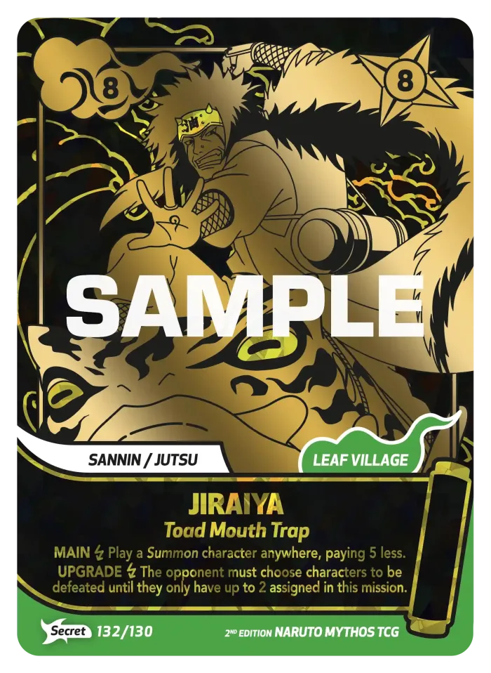 Jiraiya - Toad Mouth Trap 132/130