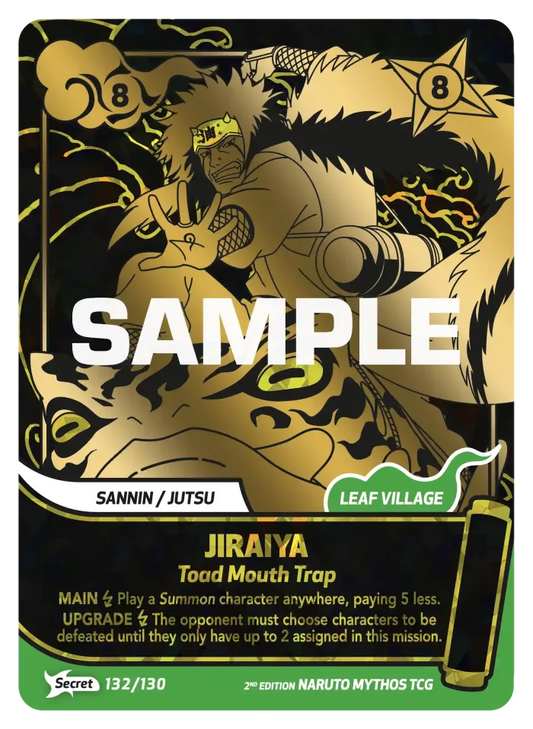 Jiraiya - Toad Mouth Trap 132/130