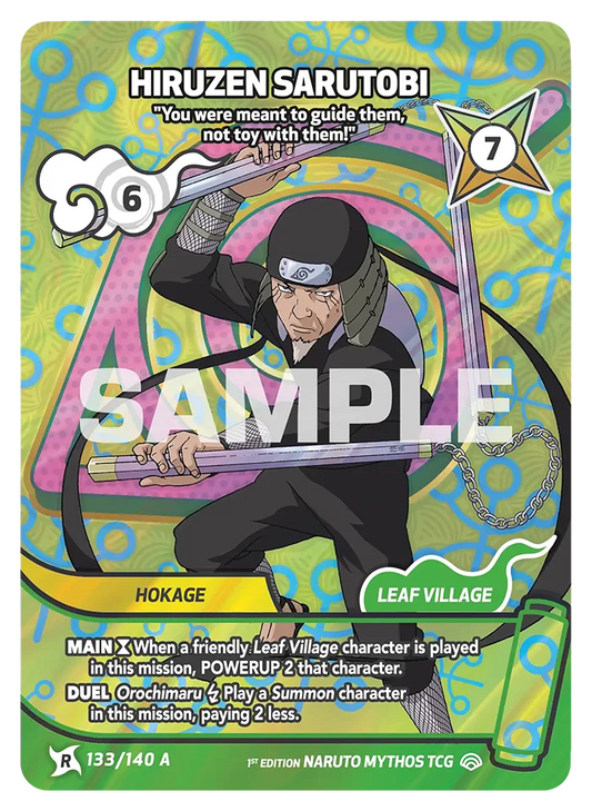 Hiruzen Sarutobi - "You were meant to guide them, not toy with them!" 133/140a