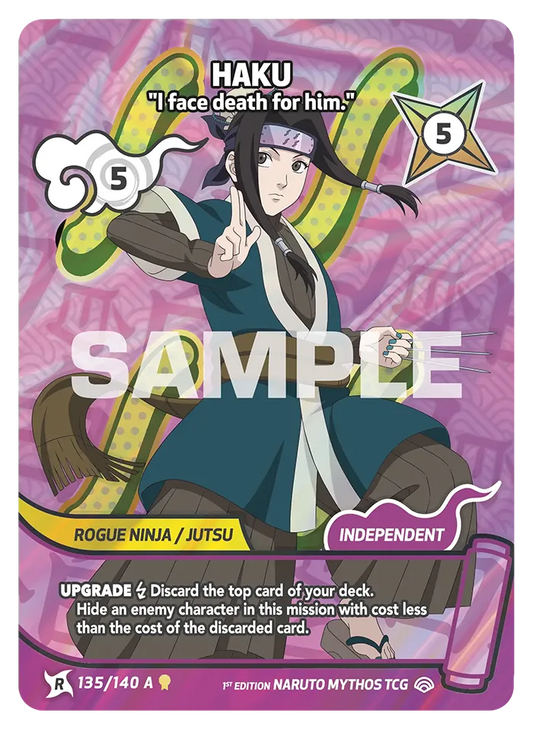 Haku - "I face death for him." 135/140 A