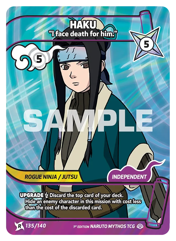 Haku - "I face death for him." 135/140