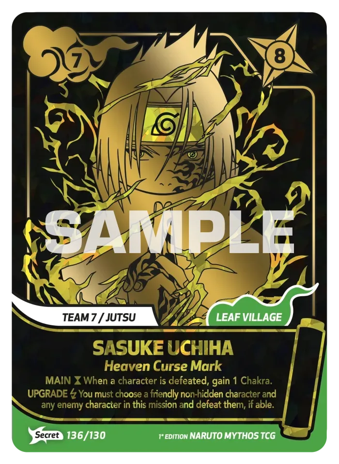Sasuke Uchiha - Heaven Curse Mark 136/130