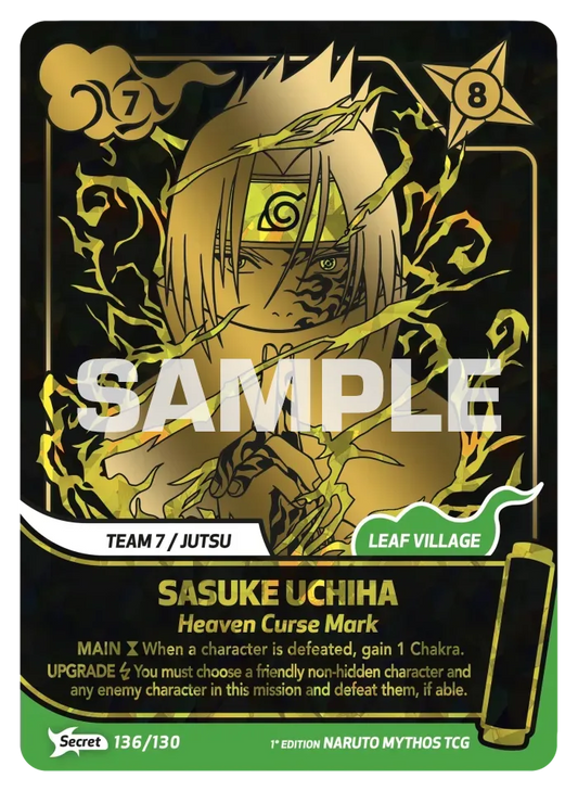Sasuke Uchiha - Heaven Curse Mark 136/130