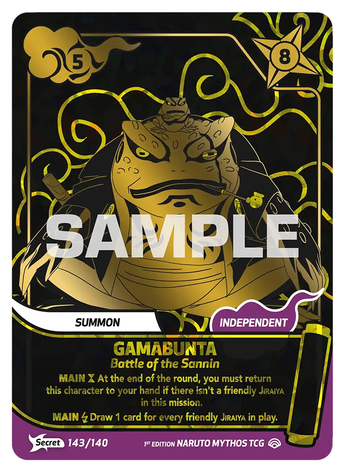Gamabunta - Battle of the Sannin 143/140