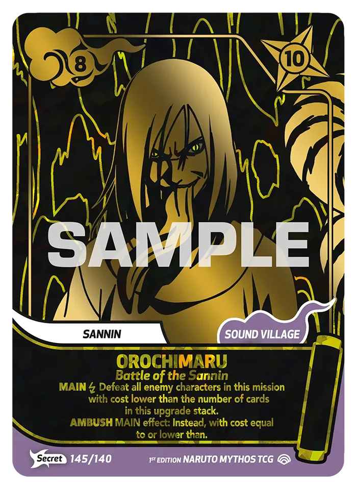 Orochimaru - Battle of the Sannin 145/140
