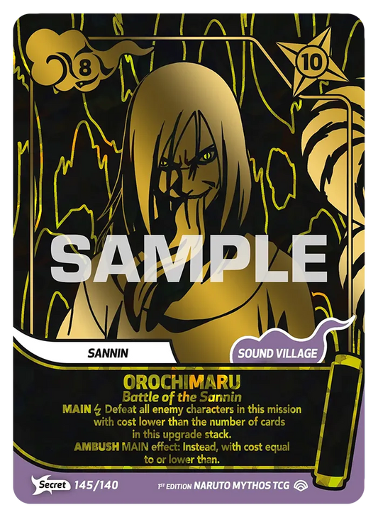 Orochimaru - Battle of the Sannin 145/140