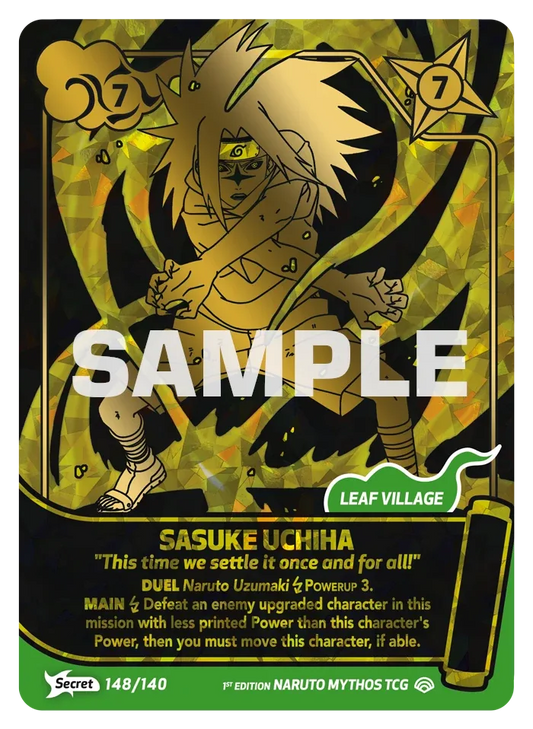Sasuke Uchiha - "This time we settle it one and for all!" 148/140